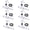 6, variant on Navellon 2 Pack SS1 Condensate Overflow Switch for HVAC (White) Float Switch