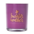 thumbnail image 3 of Colonial Candle Sweater Weather 9.5Oz Scented Candle, Purple, 3 of 6