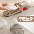 thumbnail image 7 of Travel Soap Holder with Lid - Draining Soap Box for Shower -Compact Travel Soap Case Leak-Proof Design for Camping, Hiking, Gym & Outdoor Use | Keeps Soap Dry & Hygienic, 7 of 7