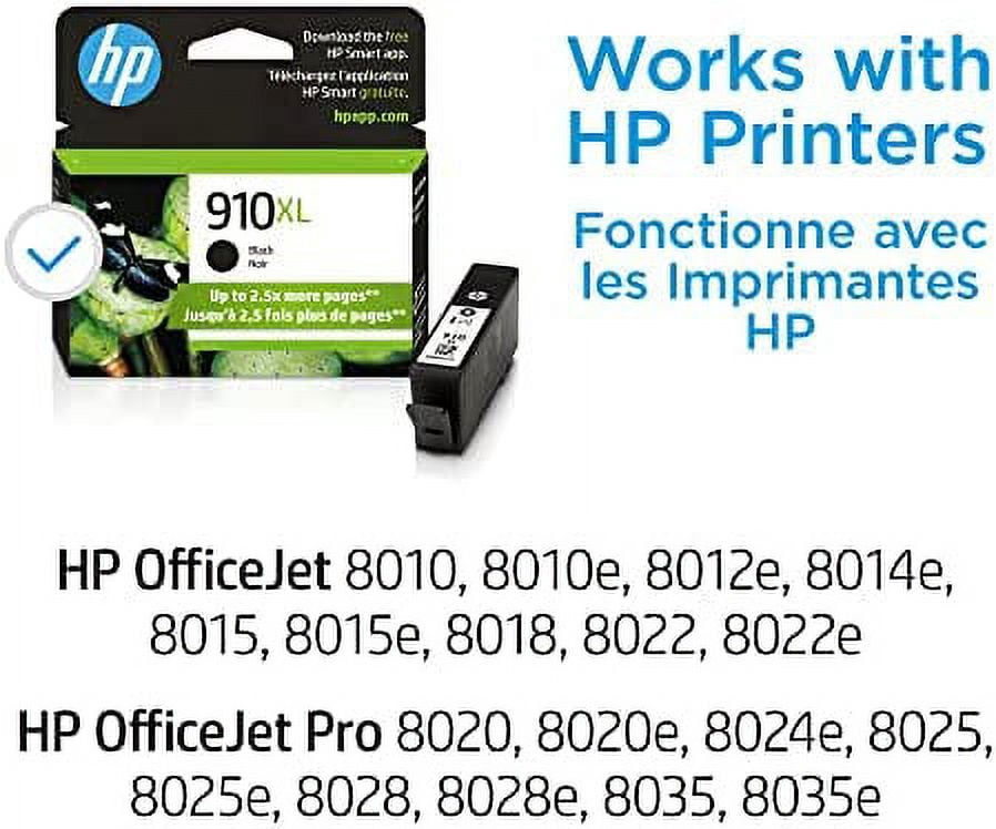 Hp 912 Xl Nero Lotto Cartucce Inchiostro 910XL Compatibili Per HP OfficeJet Pro 8010-8030 - Alto Rendimento Cartucce 910xl Hp