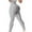 1# peach Butt grey, variant on COMFREE Women's High Waisted Yoga Pants Tummy Control Anti Cellulite Ruched Butt Lifting Scrunch Booty Leggings Workout Running Textured Tights