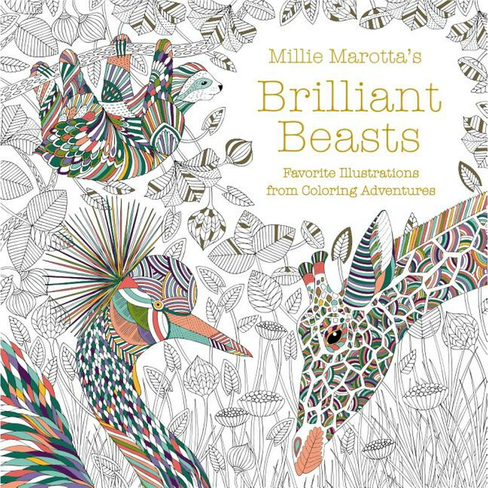 Millie Marotta Adult Coloring Book: Millie Marotta's Brilliant Beasts