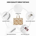 thumbnail image 5 of Salouo Autumn and Thanksgiving for Canvas Tote File Bag, Tote Bag With Zipper Business Briefcase Document Bag with Handle A4 File Organizer Laptop Bag for Travel & Work, 5 of 8