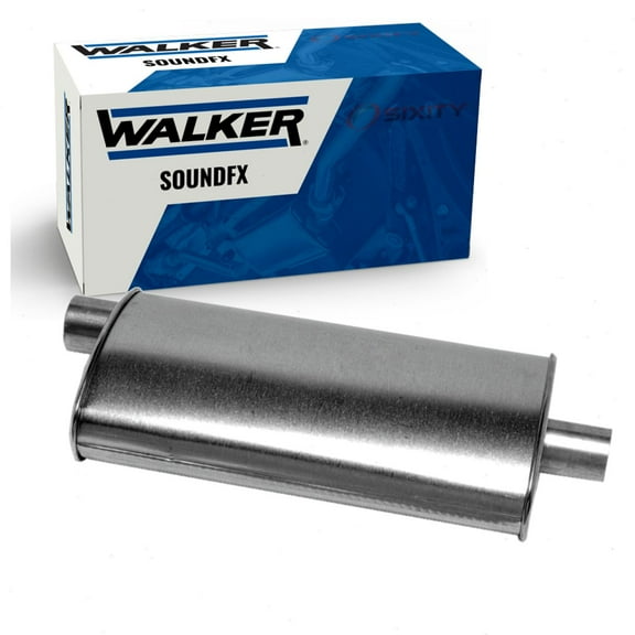 Walker SoundFX Exhaust Muffler compatible with Dodge Grand Caravan 3.0L 3.3L 3.8L V6 1991-1995