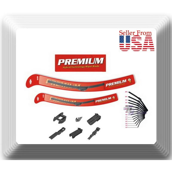 Lot of 10 SMP15 / A15M Premium Hybrid Beam Windshield Wiper Blade 15" Inch