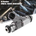thumbnail image 2 of 4uds IPM018 Combustible Inyector para Peugeot 206 207 307 1007 1.4L 2003 -08, 2 of 8