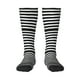 thumbnail image 1 of Balery Black And White Stripes Calcetines novedosos Calcetines deportivos Calcetines hasta la rodilla Calcetines de algodón Calcetines originales y geniales, 1 of 6