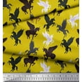 thumbnail image 2 of Soimoi Rayon Fabric Unicorn Animal Print Fabric by The Yard 42 Inch Wide, 2 of 3