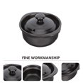 thumbnail image 3 of Round Ceramic Pot for Cooking with Lid Suitable for 1-2 People 1L 1Set, 3 of 4