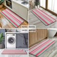 thumbnail image 6 of Red and Green Christmas Pattern Kitchen Rug Mat,Kitchen Runner Rugs Non Skid Washable,Decorative Kitchen Floor Mats for Kitchen,Sink,Laundry,17"x47.2", 6 of 7