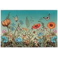 thumbnail image 6 of FREEAMG Colorful Flowers Butterfly Jigsaw Puzzles 500 Piece for Adults Large Puzzle Game Challenging Family Puzzle Game for Adults Teens 20.5" x 14.9", 6 of 7