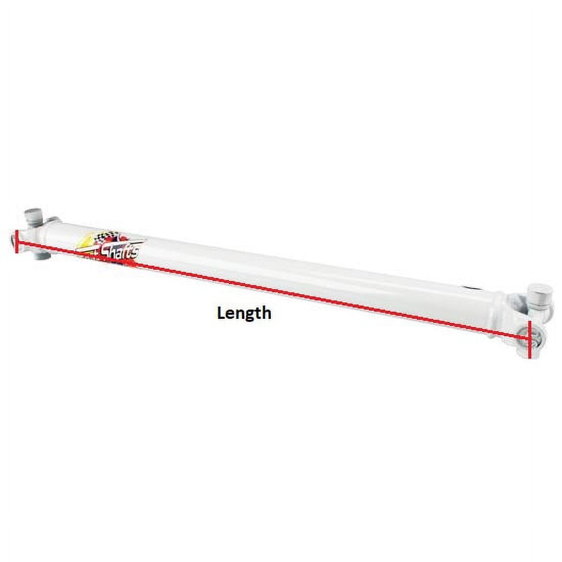 Fast Shafts 2 OD Steel Drive Shaft, 29.5 In. Long, Balanced w U-Joints