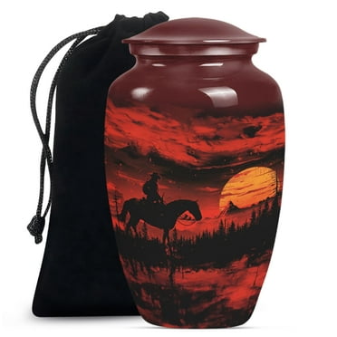 SUBSH Funeral Decorations - Funeral Urn Ashes - Human Cremation Urns - Adult Urns for Human Ashes Men - Urns for Cremation Ashes