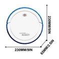 thumbnail image 2 of Automatic Floor Mopping Robot, Wet Dry Robot Mop with USB Rechargeable Battery, Smart Sweeping and Mopping Robot for Hardwood Tile Carpet, Cordless Automatic Floor Cleaner for Home, 2 of 5