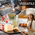 thumbnail image 6 of Large Slate Cheese Boards for Meat and Appetizer Platters, 16x10 Inch Black Charcuterie Board Set of 4, Natural Slate Stone Plate Tray for Laser Engraving Wedding Party Housewarming Gift, 6 of 7