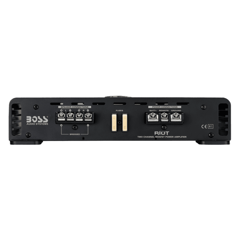 BOSS R6002 Car Audio Amplifier, 1200W 2-Channel MOSFET Power BOSS R6002 Car Audio Amplifier, 1200W 2-Channel MOSFET Power