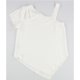 thumbnail image 2 of bar III Blusa asimétrica de punto para mujer, blanca, extragrande bar III Tejer, 2 of 2