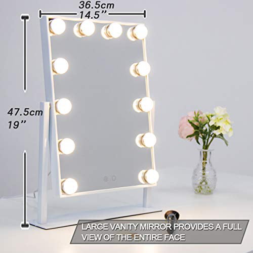 Waneway Lighted Vanity Mirror With 12 X, Waneway Lighted Vanity Mirror Review