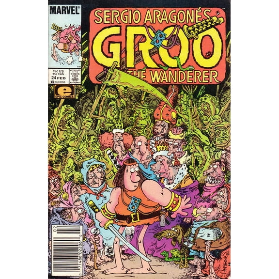 Groo the Wanderer #24 (Newsstand) VF ; Epic Comic Book