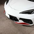 thumbnail image 3 of TINKI Soft Carbon Fiber Front Bumper Bottom Corner Trim Sticker Compatible with Chevrolet Corvette C8 2020-2023, Front Bumper Lip Panel Decoration Sticker, 3 of 12