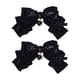 thumbnail image 2 of 2 pinzas para el pelo con lazo Lolita, accesorios para el cabello, decoración para mujer, para cosplay, pinzas para dobles, pasadores hechos a Negro, 2 of 8