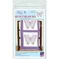 thumbnail image 2 of Jack Dempsey Stamped White Quilt Blocks 18"X18" 6/Pkg-Butterfly, 2 of 4