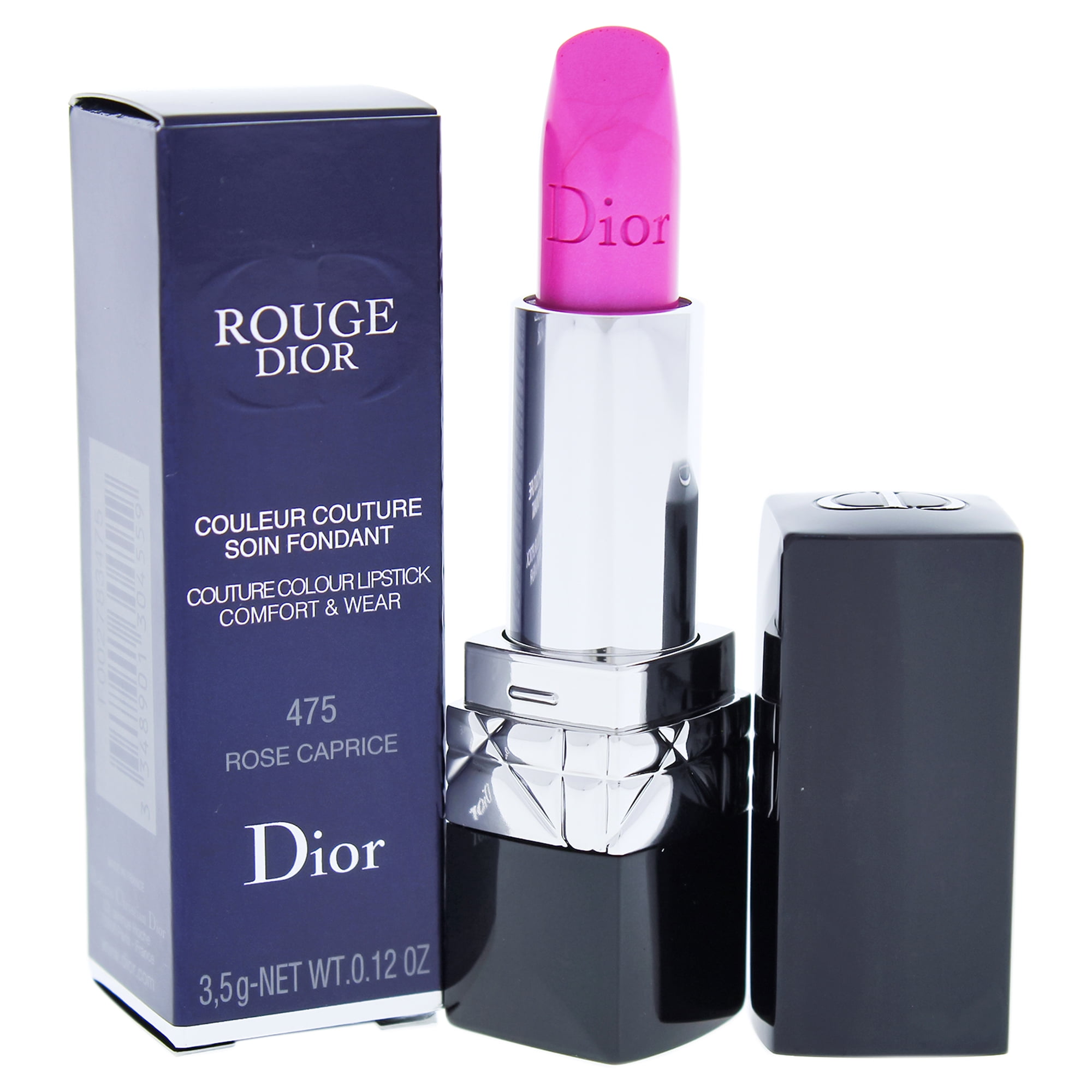 Rouge Dior Couture Colour Comfort and Wear Lipstick 475 Rose Caprice by Christian Dior for Women 0.12 oz Lipstick Walmart