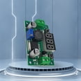 thumbnail image 4 of Módulo ajustable de voltaje reductor LM2596 DC-DC 3A con voltímetro LED (verde), 4 of 5