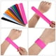 thumbnail image 5 of BRIGHTFUFU 12 pulseras Slap de color sólido, pulseras Slap para regalos de fiesta, pulseras Slap para envolver papel, 5 of 7