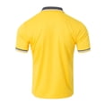thumbnail image 4 of Fabrcox Men's Short Sleeve Polo Shirts Collared Button Up Men's Henley Shirts Color Block Spring Outdoor Athletic Men Golf Shirts with Pocket, 4 of 6