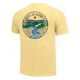 thumbnail image 3 of Unisex Gold Notre Dame Fighting Irish Scenic Comfort Colors T-Shirt, 3 of 3