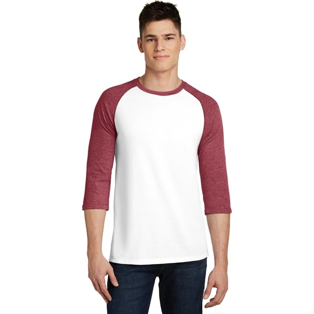 District® Very Important Tee® manga raglán de 3/4. DT6210 Distrito DT6210