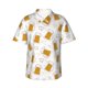 thumbnail image 1 of Fotbe Beer Camisa Hawaiana para Hombre Unisex – Camisa Casual de Verano con Botones de Manga Corta de Algodón y Lino,Large, 1 of 7