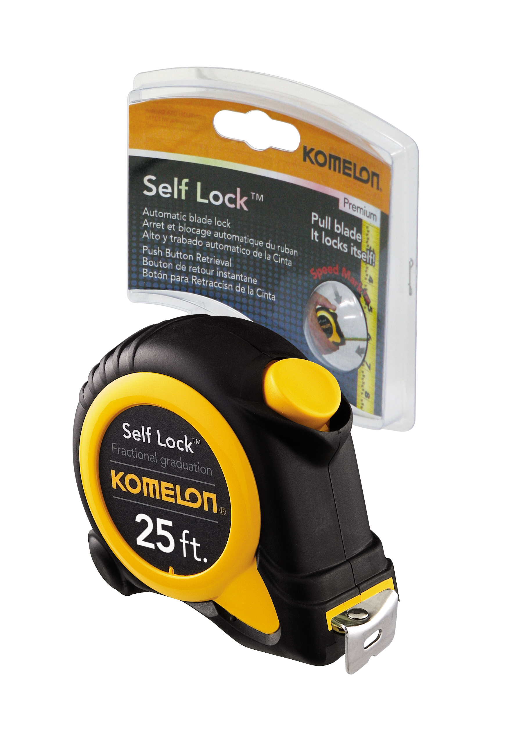 Komelon 25ft Speedmark Self Lock Tape Measure - image 2 of 2
