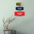 thumbnail image 5 of Signs ByLITA Fancy Training Room Sign (Brushed Gold) - Small, 5 of 5