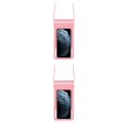 thumbnail image 1 of Estuche Impermeable Injueey para teléfono 5.1-6.5 pulgadas Rosado 2Conjunto, 1 of 6
