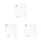 thumbnail image 1 of Billuyoard Regla de diseño hueco para acolchado transparente, plantillas de posicionamiento para máquina de coser, equipo de retales DIY, suministros para Type1 NO1 Billuyoard CBP187503, 1 of 6