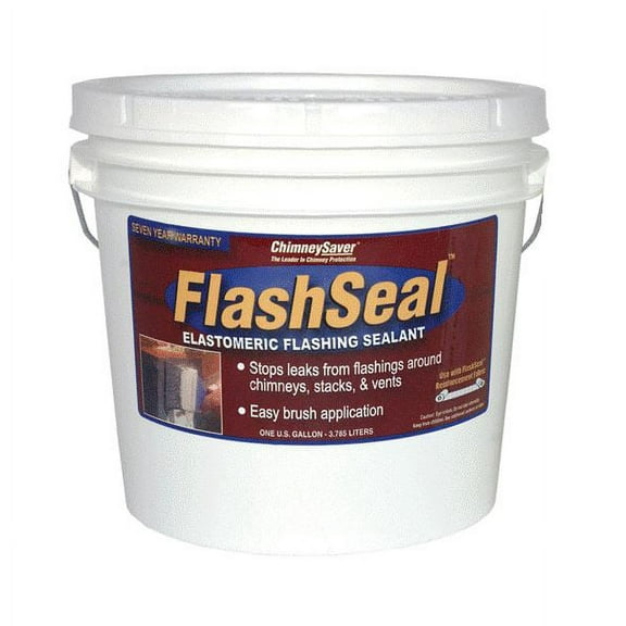 SAVER SYSTEMS FlashSeal Sealant, 1-gallon, Black
