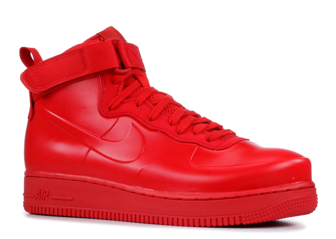 air force 1 foamposite cup red