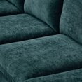 thumbnail image 5 of Triple Tree Chenille U Shaped Double Chaise Modular Sofa, Green, 5 of 9