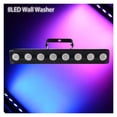 thumbnail image 3 of Loomza Remote 8x12W RGBW 4in1 LED Wall Washer Indoor Stage Lights, 3 of 6