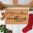 thumbnail image 2 of Merry Christmas Carpet Christmas Welcome Carpet Photo Props Mat Christmas Snowman Snowflake Carpet Christmas Thermal Rug Modern Carpet Throw Blanket Extra Large Living Room Rug Modern Area Rug Kids, 2 of 3