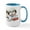 White/Blue Inside, variant on CafePress - Shih Tzu Cookies Mugs - 15 oz Ceramic Large White Novelty Mug
