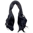 thumbnail image 3 of UTOURS Human Hair Wigs For Women 30 Inch Black Side Bangs Long Wavelength Curls Women's Wigs For Everyday Use, 3 of 5