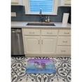thumbnail image 3 of Blue Unicorn Watercolor Machine Washable Memory Foam Mat, 3 of 4