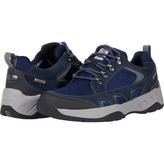 Rockport Men's XCS Spruce Peak Trekker Waterproof Sneakers Navy Suede/Mesh CI6304