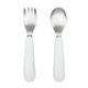 thumbnail image 3 of Set de entrenamiento de tenedor y cuchara OXO Tot rosa 14 cm, 3 of 9
