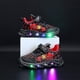 thumbnail image 2 of Zapatos para niños Spiderman Zapatillas nuevas para niños con luces Zapatos nuevos para niños-Negro-30 Sailing Electrónica, 2 of 5