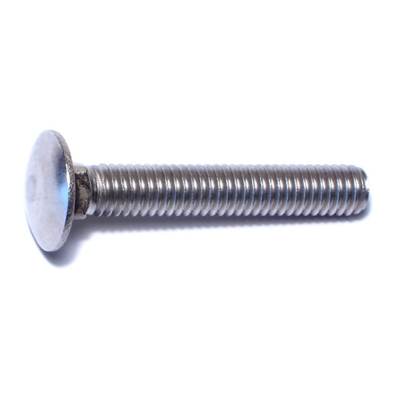 5/16"-18 x 2" 18-8 Stainless Steel Coarse Thread Carriage Bolts CBSS-157