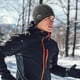 thumbnail image 3 of Gorro de ciclismo Ndcxsfigh forro polar invierno gris, 3 of 7
